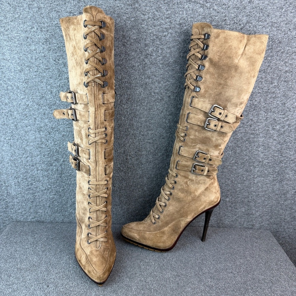 Le Silla All Leather Stiletto Corset Boot Size EU40|US9.5-10 - Picture 16 of 16